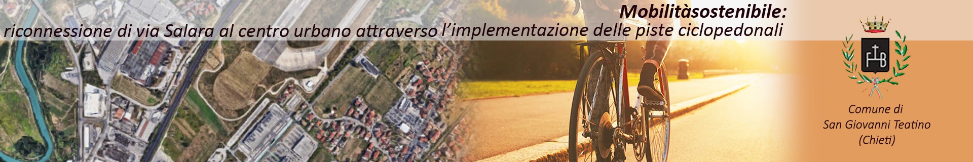 “Mobilità sostenibile: riconnessione di via Salara al centro urbano attraverso
l’implementazione delle piste ciclopedonali”